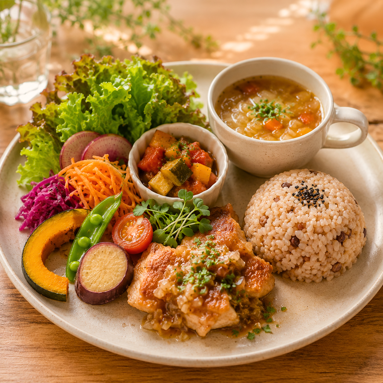 人気のランチプレートをご紹介｜Cafe muriigoの定番メニュー